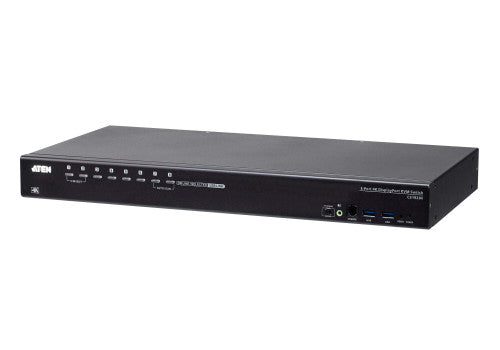 ATEN Switch KVM USB 3.0 4K DisplayPort de 8 puertos