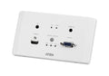 Imagen de ATEN Transmisor encastrable (EU) HDMI y VGA HDBaseT con embellecedor / POH (4K a 100 m) (HDBaseT Clase A)