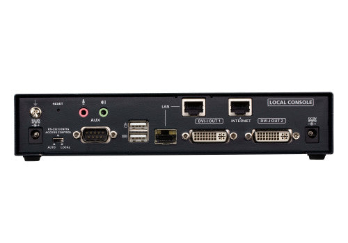 ATEN Transmisor de KVM DVI-I a través de IP de doble pantalla con acceso a Internet - imagen 2