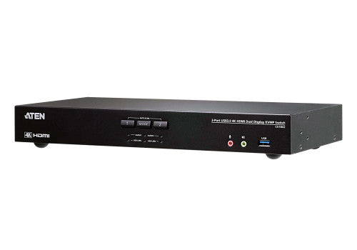 Imagen de ATEN Switch KVMP™ USB 3.0 4K HDMI para dos pantallas de 2 puertos