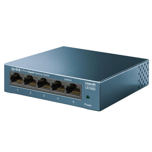 TP-Link Switch de Sobremesa LS105G 5 Puertos Gigabit Auto-MDI/MDIX Tecnología Verde - imagen 2