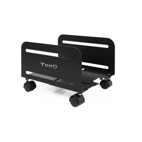 TooQ Soporte metálico para CPU de suelo con ruedas - imagen 1