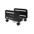 TooQ Soporte metálico para CPU de suelo con ruedas - imagen 1
