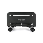 TooQ Soporte metálico para CPU de suelo con ruedas - imagen 2