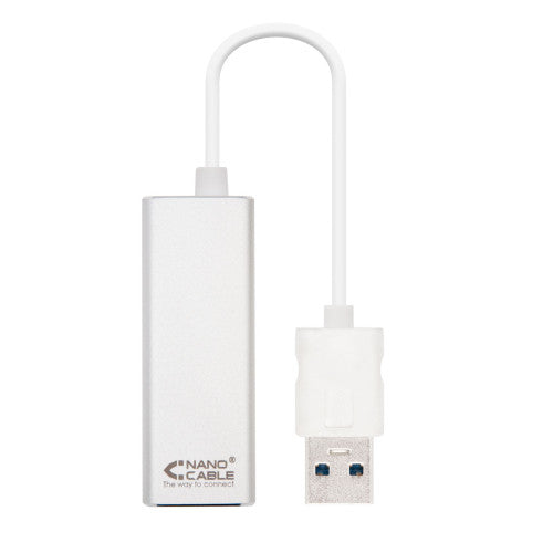 Nanocable USB 3.0/RJ-45, 0.15m tarjeta y adaptador de interfaz - imagen 1