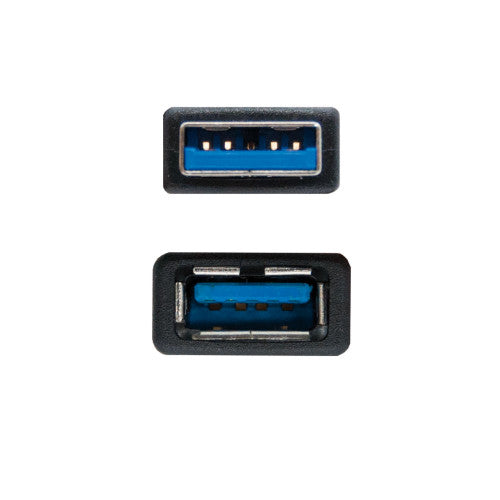 Nanocable Cable USB 3.0, Tipo A/M-A/H, Negro, 3.0 M - imagen 3
