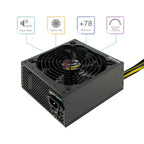 TooQ TQAPOLO-650SP unidad de fuente de alimentación 650 W 20+4 pin ATX ATX Negro - imagen 2
