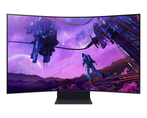 Imagen de Samsung Monitor Gamer 55" Odyssey Ark 4K Curvo Quantum Mini-LED