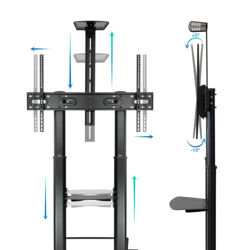 TooQ ZEUS 2,54 m (100") Negro - imagen 3