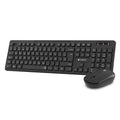 SUBBLIM Teclado Ergonómico y ratón Combo Business Slim Silencioso Inalámbrico 2.4G - imagen 1