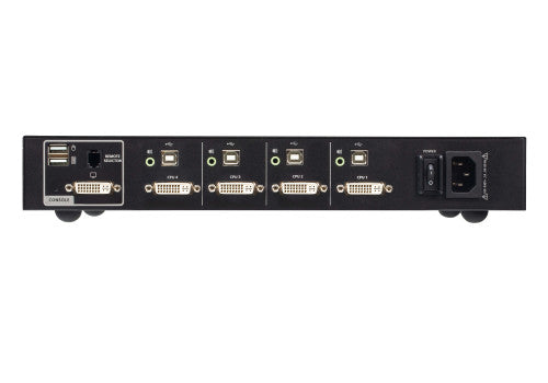ATEN Switch KVM de seguridad avanzada DVI USB de 4 puertos (compatible con PSD PP v4.0) - imagen 2