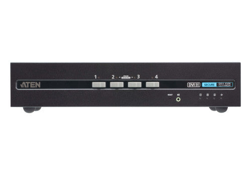 Imagen de ATEN Switch KVM de seguridad avanzada DVI dual display USB de 4 puertos (compatible con PSD PP v4.0)