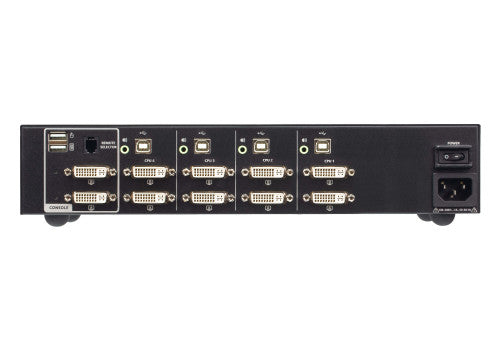 ATEN Switch KVM de seguridad avanzada DVI dual display USB de 4 puertos (compatible con PSD PP v4.0) - imagen 2