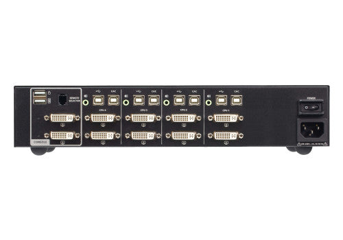 ATEN Switch KVM de seguridad avanzada DVI dual display USB de 4 puertos con CAC (compatible con PSD PP v4.0) - imagen 2