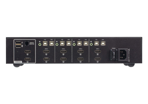 ATEN Switch KVM de seguridad avanzada HDMI dual display USB de 4 puertos con CAC (compatible con PSD PP v4.0) - imagen 2