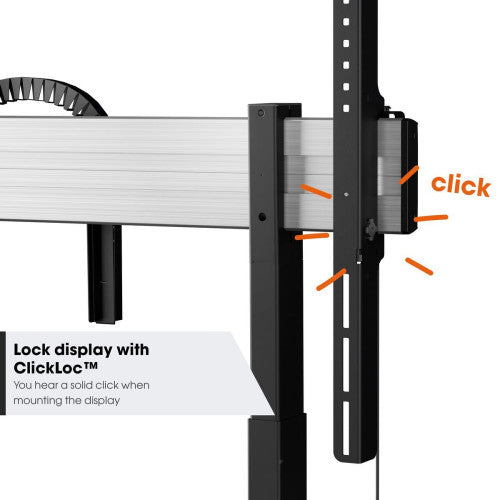 VOGELS RISE 5205 MOTORIZED DISPLAY LIF TROLLEY 50 BLACK  (RISE5205 ) - imagen 3