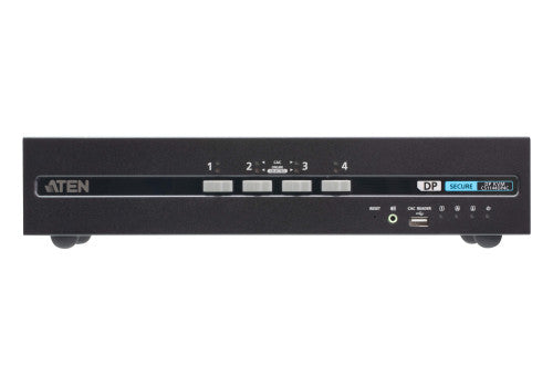 Imagen de ATEN Switch KVM de seguridad avanzada DisplayPort dual display USB de 4 puertos con CAC (compatible con PSD PP