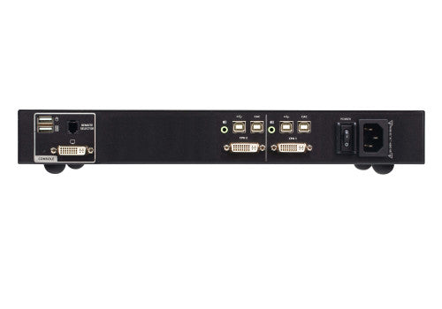 ATEN Switch KVM de seguridad avanzada DVI USB de 2 puertos con CAC (compatible con PSD PP v4.0) - imagen 2