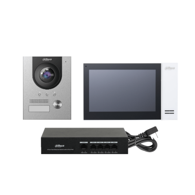 Imagen de Kit Videoportero IP Dahua DHI-KTP01L(S) 7" IP65