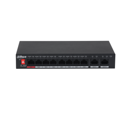 Switch PoE Dahua DH-PFS3010-8ET-96-V2 8 Puertos Gigabit - imagen 2