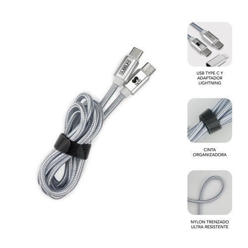 Subblim DUAL CAR CHARGER PD20W+QC3.0+C TO C/LIGHTNING S - imagen 2