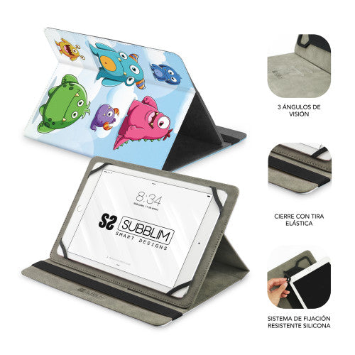 Subblim FUNDA TABLET UNIVERSAL TRENDY CASE MONSTERS 11" - imagen 2