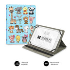 Subblim FUNDA TABLET UNIVERSAL TRENDY CASE ANIMALS 11" - imagen 1