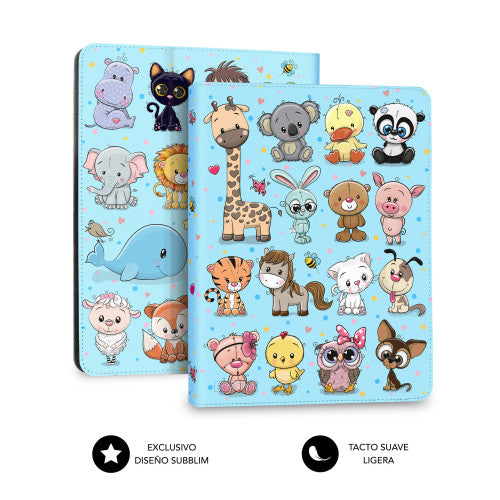 Subblim FUNDA TABLET UNIVERSAL TRENDY CASE ANIMALS 11" - imagen 3