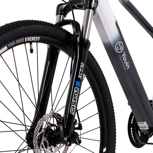 Youin You-Ride Everest Negro, Blanco Aluminio L 73,7 cm (29") - imagen 3