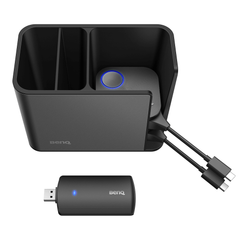 BENQ INSTASHARE P/N (5A.F7Y28.IP1) MODELO: TZY31 COMBO SET TZY31 COMBO SET: INSTASHARE BUTTON SET - 2 X BUTTON + 1 X WIFI + 1 X CRADLE - imagen 1