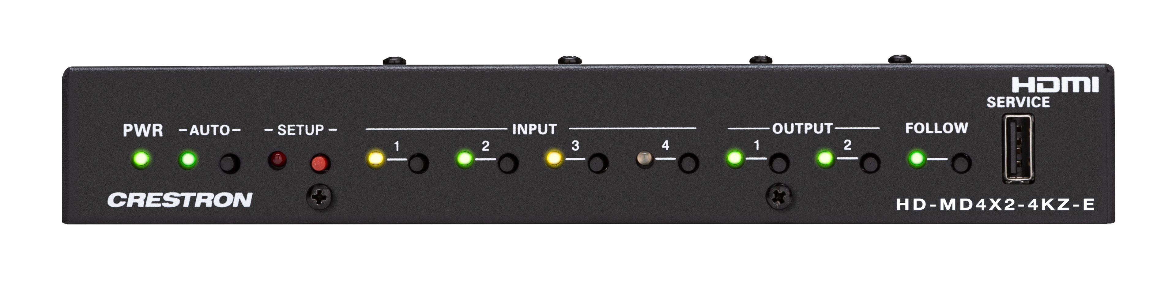 CRESTRON 4X2 4K60 4:4:4 HDR AV SWITCHER (HD-MD4X2-4KZ-E) 6511307 - imagen 2