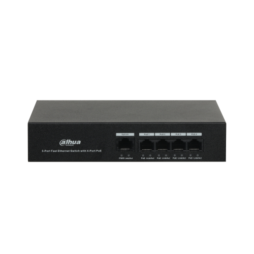 Switch PoE Dahua DH-PFS3005-4ET-36 No Administrado 5 Puertos - imagen 1