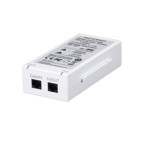 Imagen de Inyector Hi-PoE Dahua DH-PFT1200 1 Puerto Gigabit