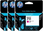 HP 711 PACK 3 CARTUCHOSS DE TINTA HP711 MAGENTA (CZ135A) - imagen 1
