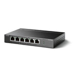 TP-Link Switch PoE TL-SF1006P 6 Puertos 10/100 Mbps 4 Puertos PoE 41W - imagen 2
