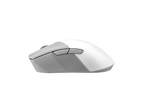 ASUS ROG Gladius III Wireless Aimpoint White ratón mano derecha RF Wireless + Bluetooth + USB Type-A Óptico 36000 DPI - imagen 2
