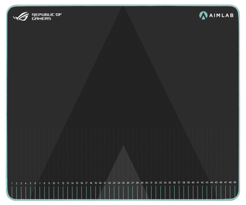 ASUS ROG Hone Ace Aim Lab Edition Alfombrilla de ratón para juegos Negro - imagen 1