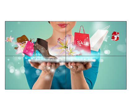 Imagen de Philips Monitor Videowall 49" IPS 10Bit 1920x1080 Brillo 500 cd/m²