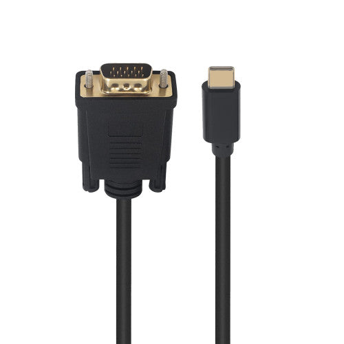 Ewent EC1052 adaptador de cable de vídeo 1,8 m USB Tipo C VGA (D-Sub) - imagen 2