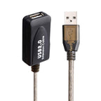 Ewent EW1021 cable USB 10 m USB 2.0 USB A Negro - imagen 2