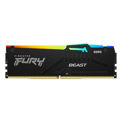 Kingston Technology FURY Beast RGB módulo de memoria 8 GB 1 x 8 GB DDR5 6000 MHz - imagen 1