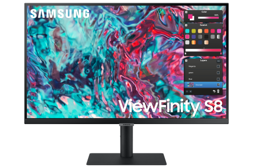 Imagen de Samsung Monitor 27" 4K Ultra HD LED 3840 x 2160 Pixeles Ajustes de Altura