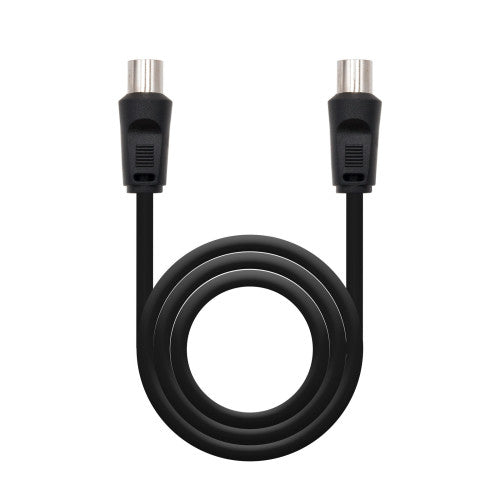 NANOCABLE CABLE ANTENA TV 75 OHM, M-H, 1.8 M (10.26.0202) - imagen 1
