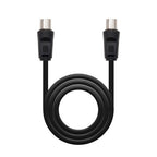NANOCABLE CABLE ANTENA TV 75 OHM, M-H, 1.8 M (10.26.0202) - imagen 1