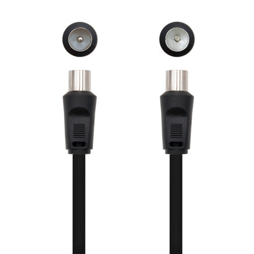 NANOCABLE CABLE ANTENA TV 75 OHM, M-H, 1.8 M (10.26.0202) - imagen 2
