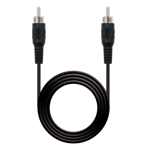 NANOCABLE CABLE AUDIO, RCA/M-RCA/M, 5.0 M (10.24.0405) - imagen 1