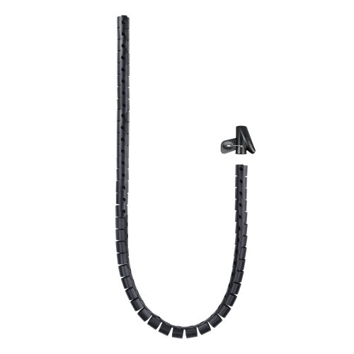 Nanocable 10.36.0001-BK pasacables Negro 2,5 cm - imagen 1