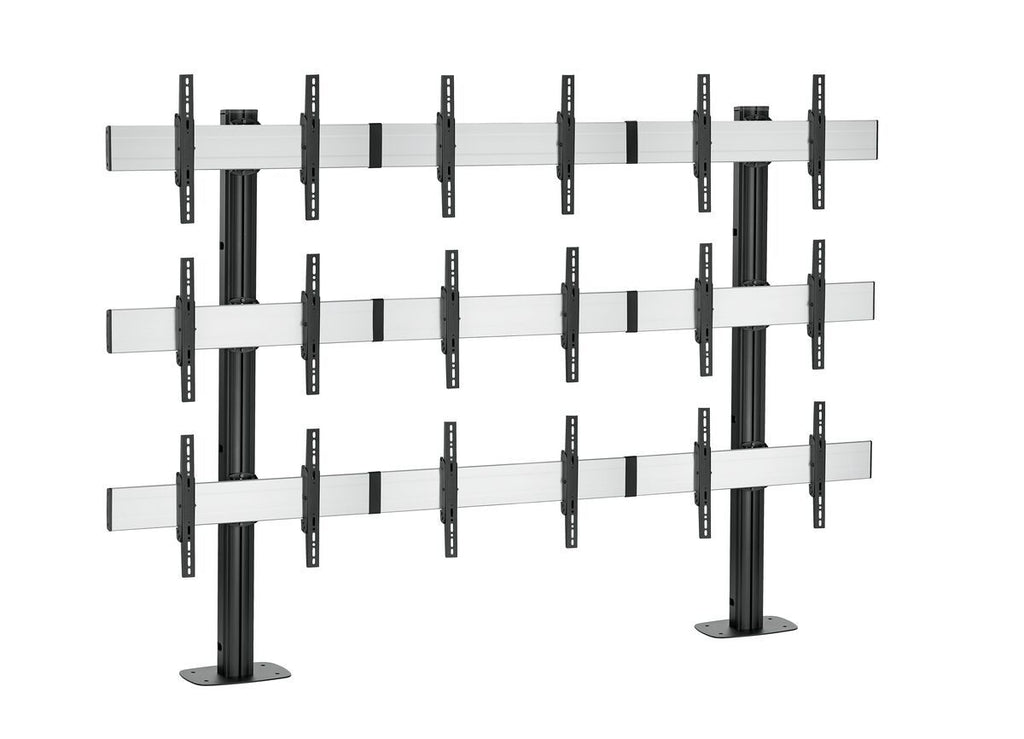 VOGELS GAMA PROFESIONAL BASES A SUELO PARA TUBOS CONNECT-IT FLOOR PUC27XX PFF 7060 FLOOR MOUNTING PLATE PLATA (PFF7060S) - imagen 2