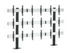 VOGELS GAMA PROFESIONAL BASES A SUELO PARA TUBOS CONNECT-IT FLOOR PUC27XX PFF 7060 FLOOR MOUNTING PLATE PLATA (PFF7060S) - imagen 2