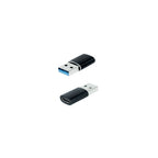 Nanocable Adaptador USB-A 3.1 a USB-C, USB-A/M-USB-C/H, Negro - imagen 1
